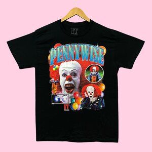 It The Movie Pennywise the Clown Horror Tee M